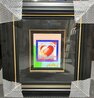 Heart on Blends Unique - 22x24 Works on Paper (not prints) by Peter Max - 1