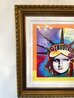 Liberty Head Unique 2017 36x36 Works on Paper (not prints) by Peter Max - 3