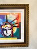 Liberty Head Unique 2017 36x36 Works on Paper (not prints) by Peter Max - 5