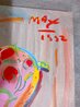 Heart #9 1992 16x16 - Signed Twice Original Painting by Peter Max - 2