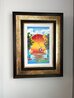 Better World 22x17 - Oil on Canvas Original Painting by Peter Max - 2