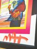 Umbrella Man on Blends Unique 2005 Works on Paper (not prints) by Peter Max - 5 Umbrella Man on Blends Unique 2005 Works on Paper (not prints) by Peter Max - 5