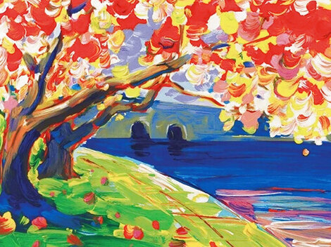 Cherry 2014 Limited Edition Print - Peter Max