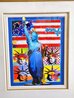 Patriotic Series Full Liberty Unique 2006 19x15 - Framed Works on Paper (not prints) by Peter Max - 3 Patriotic Series Full Liberty Unique 2006 19x15 - Framed Works on Paper (not prints) by Peter Max - 3