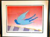 Pink Sky Flyer 1981 HS Limited Edition Print by Peter Max - 1