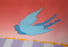 Pink Sky Flyer 1981 HS Limited Edition Print by Peter Max - 0