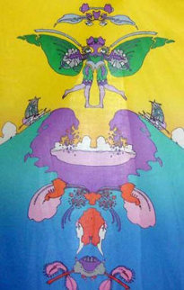 Facing Waves (early work 1973) Limited Edition Print - Peter Max Facing Waves (early work 1973) Limited Edition Print - Peter Max