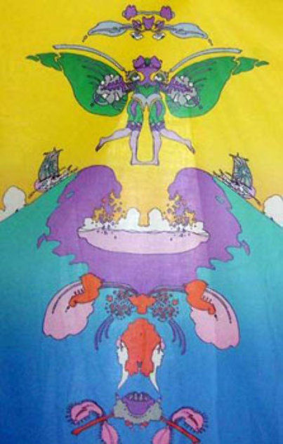 Facing Waves (Vintage) 1973 Limited Edition Print by Peter Max