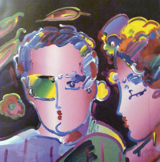 Zero in Love II 2007 Limited Edition Print - Peter Max Zero in Love II 2007 Limited Edition Print - Peter Max