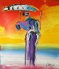 Umbrella Man With Cane 2001 Limited Edition Print by Peter Max - 0