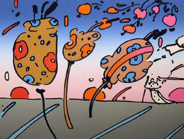 Summer Season II 1979 (Early) Limited Edition Print - Peter Max Summer Season II 1979 (Early) Limited Edition Print - Peter Max