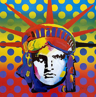 Liberty 2003 Limited Edition Print - Peter Max Liberty 2003 Limited Edition Print - Peter Max