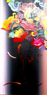 Roseville Profile Detail Ver. III #22 2007 24x18 Original Painting - Peter Max Roseville Profile Detail Ver. III #22 2007 24x18 Original Painting - Peter Max