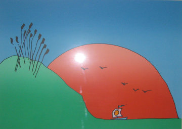 Morning Arrival (early) 1978 Limited Edition Print - Peter Max