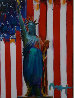 United We Stand 2005 24x18 Works on Paper (not prints) by Peter Max - 0