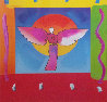 Angel with Sun   Version III 2004 Limited Edition Print by Peter Max - 3