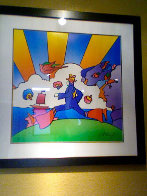 Cosmic Runner Limited Edition Print by Peter Max - 3 Cosmic Runner Limited Edition Print by Peter Max - 3