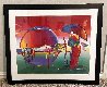 Rainbow Umbrella Man in Reeds 2007 Limited Edition Print by Peter Max - 1