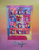 Liberty and Justice for All Unique 2004 Works on Paper (not prints) by Peter Max - 0