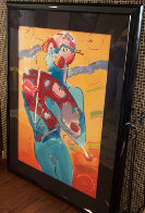 Nude Fandancer 1988 Super Huge Limited Edition Print by Peter Max - 1 Nude Fandancer 1988 Super Huge Limited Edition Print by Peter Max - 1