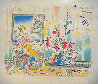 Zero and Flowers 1978 Limited Edition Print by Peter Max - 0 Zero and Flowers 1978 Limited Edition Print by Peter Max - 0