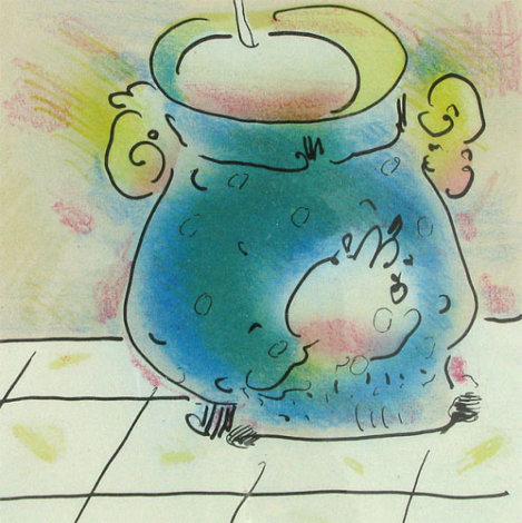 Melting Pot (early work 1980) Limited Edition Print - Peter Max