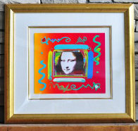 Mona Lisa Collage 2 Unique 12x14 Works on Paper (not prints) by Peter Max - 1 Mona Lisa Collage 2 Unique 12x14 Works on Paper (not prints) by Peter Max - 1