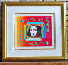 Mona Lisa Collage 2 Unique 12x14 Works on Paper (not prints) by Peter Max - 1