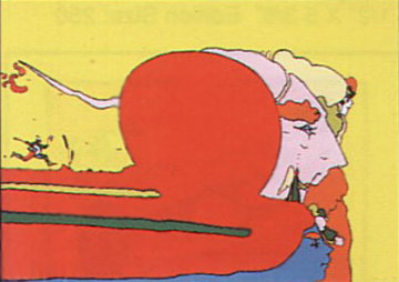 Moving with Father (early) 1972 Limited Edition Print - Peter Max Moving with Father (early) 1972 Limited Edition Print - Peter Max