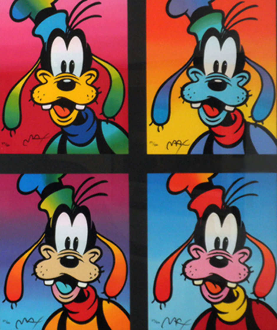 Goofy Suite of 4  1994 Limited Edition Print by Peter Max