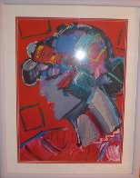 Crimson Lady 1987 Limited Edition Print by Peter Max - 2 Crimson Lady 1987 Limited Edition Print by Peter Max - 2