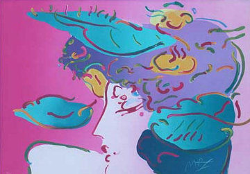 Flower Spectrum 1990 Limited Edition Print - Peter Max