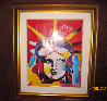 Delta Unique 2000 42x36 Works on Paper (not prints) by Peter Max - 1