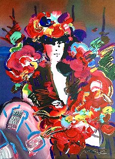 Brown Lady II PP 1990 Limited Edition Print - Peter Max