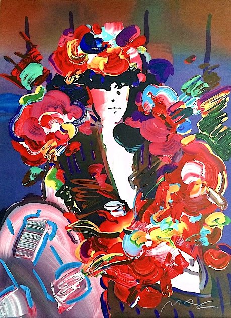 Brown Lady II PP 1990 Limited Edition Print by Peter Max