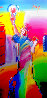 Statue of Liberty Ver. #1 2010 72x36 - Huge Mural Size Original Painting by Peter Max - 0
