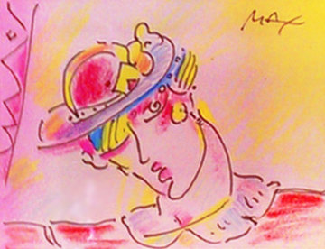 Untitled 1993 17x18 Works on Paper (not prints) - Peter Max Untitled 1993 17x18 Works on Paper (not prints) - Peter Max