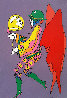Tip Toe Floating 1972 (Vintage) Limited Edition Print by Peter Max - 3