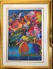 Flowers 2007 49x37 Works on Paper (not prints) by Peter Max - 1