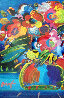 Flowers 2007 49x37 Works on Paper (not prints) by Peter Max - 2