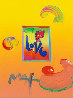 Love I Unique 2008 8.5x11 Works on Paper (not prints) by Peter Max - 0
