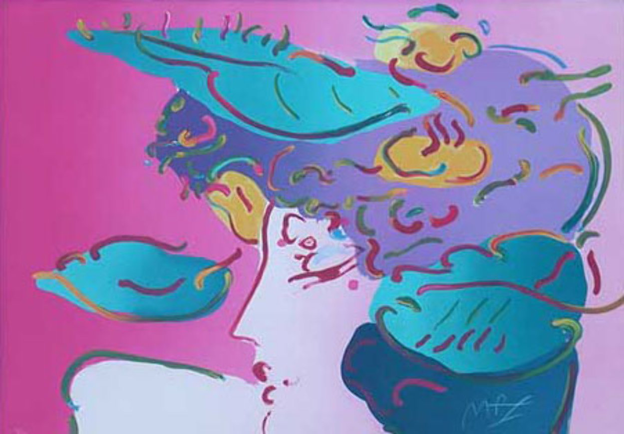 Flower Spectrum 1990 Limited Edition Print by Peter Max Flower Spectrum 1990 Limited Edition Print by Peter Max
