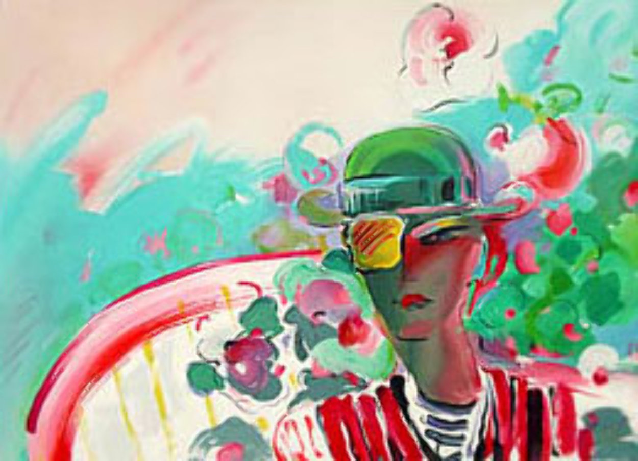 French Zero's Girlfriend 1990 Limited Edition Print by Peter Max French Zero's Girlfriend 1990 Limited Edition Print by Peter Max