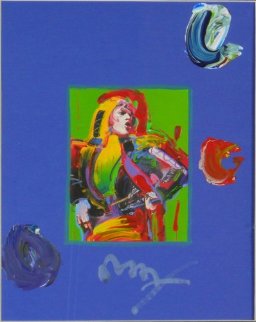 Mick Jagger Unique Works on Paper (not prints) - Peter Max