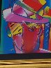 Zero Prism 2002 Unique 27x22 Works on Paper (not prints) by Peter Max - 1
