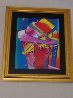 Zero Prism 2002 Unique 27x22 Works on Paper (not prints) by Peter Max - 2