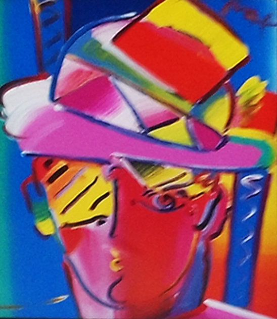 Zero Prism 2002 Unique 27x22 Works on Paper (not prints) by Peter Max