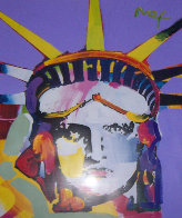 Peter Max Delta 2002 Unique 44x48 Super Huge Works on Paper (not prints) by Peter Max - 2 Peter Max Delta 2002 Unique 44x48 Super Huge Works on Paper (not prints) by Peter Max - 2