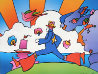 Cosmic Runner Limited Edition Print by Peter Max - 2
