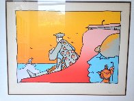 New World Landscape  (early) 1980 Limited Edition Print by Peter Max - 2